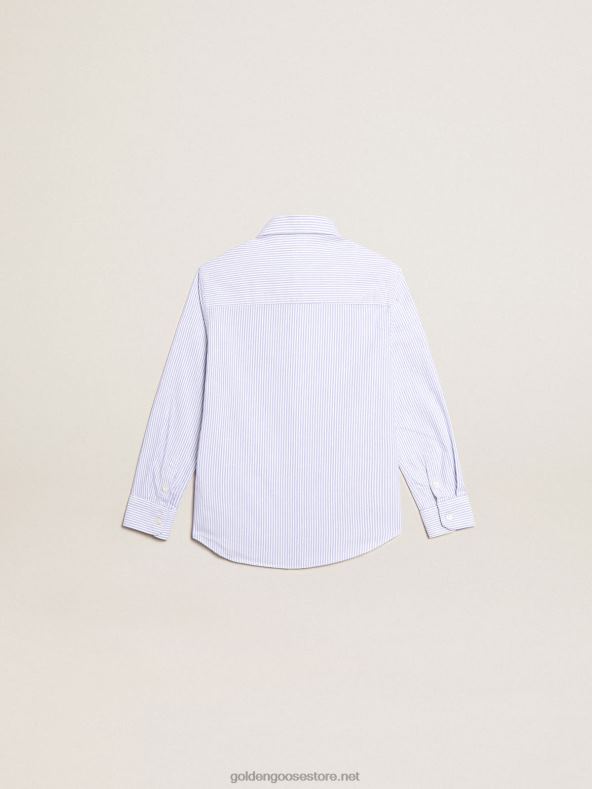 helesiniste triipudega poiste särkGolden Goose B6B0T889