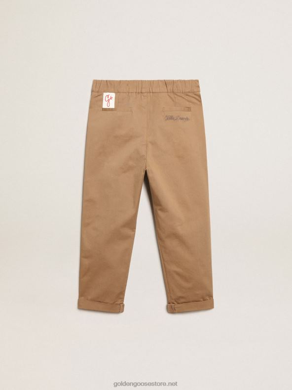 karamellist puuvillast poiste chinoGolden Goose B6B0T910