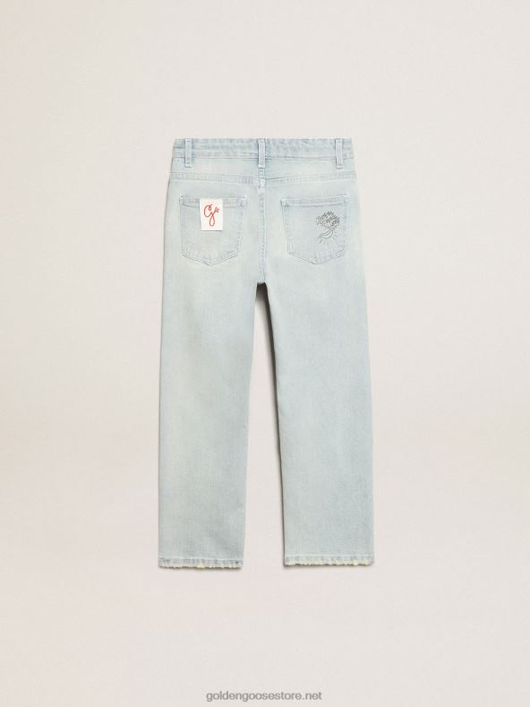 poiste pleegitatud teksapüksid hädas kohtlemisegaGolden Goose B6B0T913