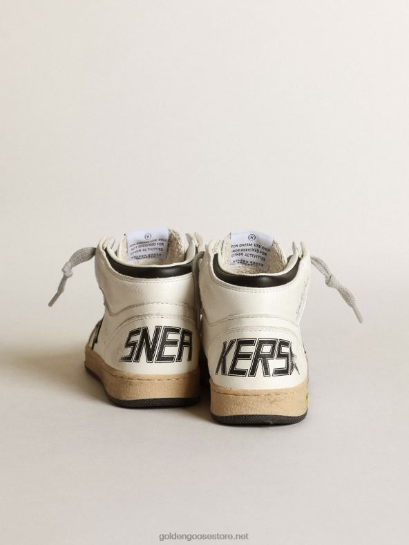 lapsed noored sky-star tossud valgest nappa nahast musta nahast tähe ja kontsagaGolden Goose B6B0T870