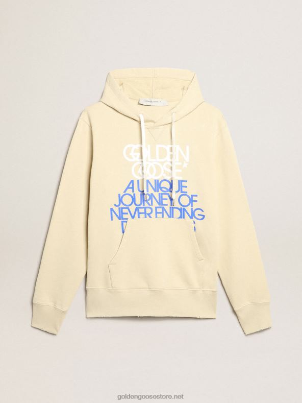 mehed martsipanivärvi dressipluus kirjaga eesGolden Goose B6B0T794