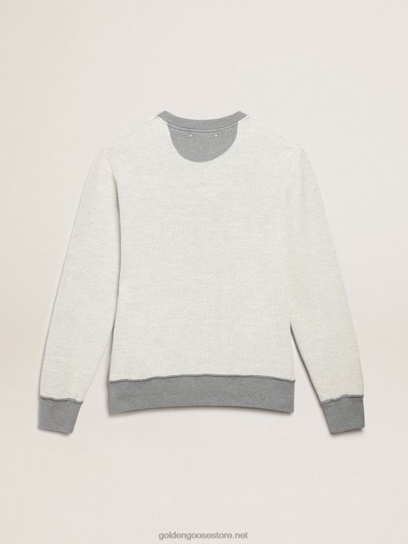 mehed melange-halli kollektsiooni dressipluus rohelise kuldse trükiga B6B0T753