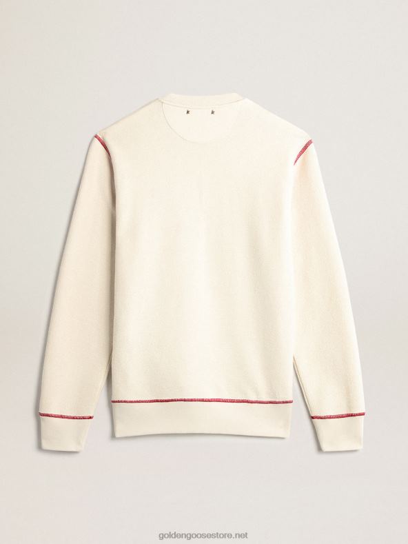 mehed pärand valge cny logoga dressipluusGolden Goose B6B0T786