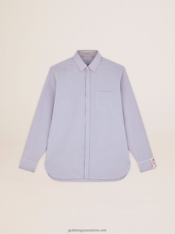 mehed helesiniste kommitriipudega särkGolden Goose B6B0T712