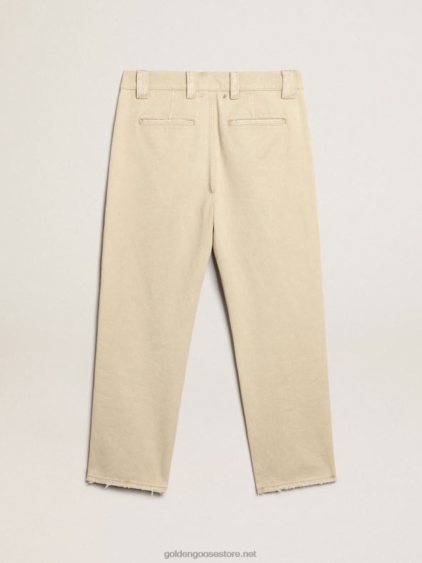 mehed puuvillased püksid beeži segugaGolden Goose B6B0T813