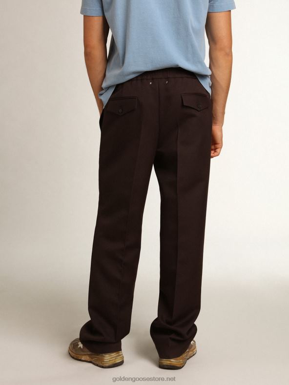 mehed Lagritsavärvi rännukollektsiooni laia säärega jooksupüksidGolden Goose B6B0T746