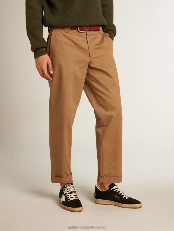 mehed beež khaki kollektsiooni chinosGolden Goose B6B0T731
