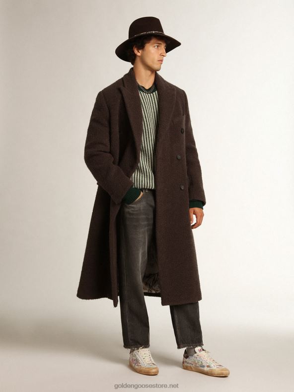 mehed travel collection kivipestud efektiga mustad cory teksadGolden Goose B6B0T801