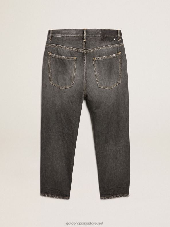 mehed travel collection kivipestud efektiga mustad cory teksadGolden Goose B6B0T801