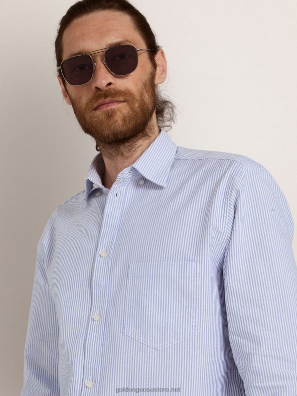 mehed päikeseraam roger aviator style musta raami ja mustade objektiividegaGolden Goose B6B0T341