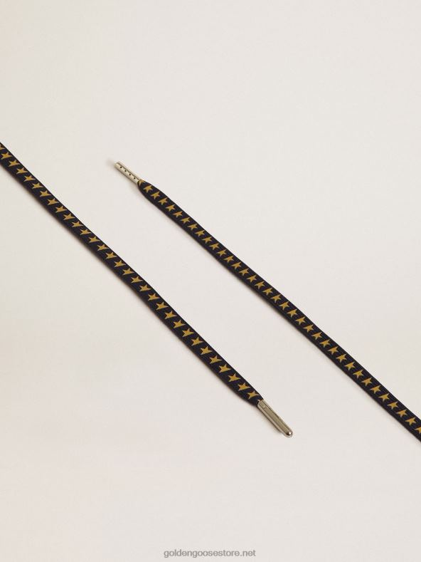 mehed tumesinised paelad kontrastsete kuldtähtedegaGolden Goose B6B0T387