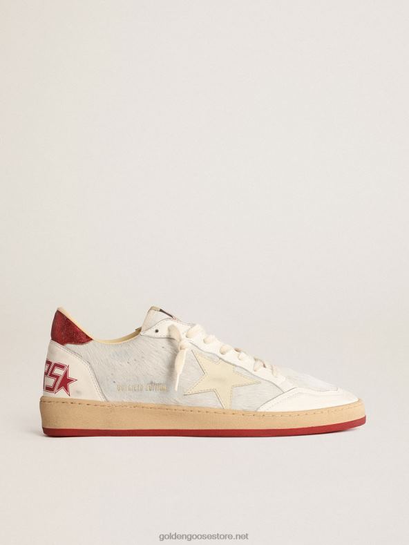 mehed ball star ltd cny valges poni nahas ja nahast tähegaGolden Goose B6B0T619