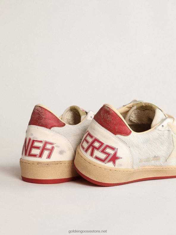 mehed ball star ltd cny valges poni nahas ja nahast tähegaGolden Goose B6B0T619