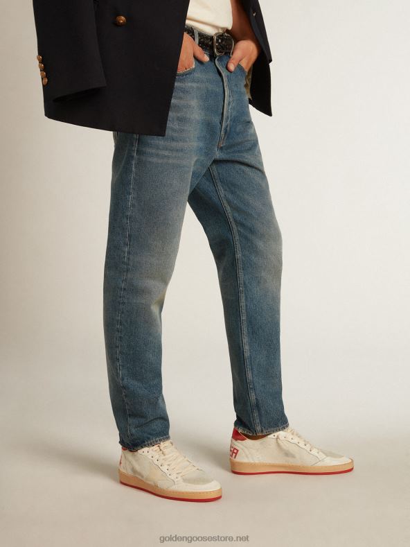 mehed ball star ltd cny valges poni nahas ja nahast tähegaGolden Goose B6B0T619