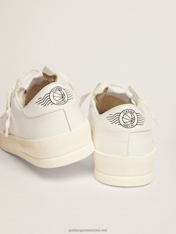 mehed Täielikult valgest nahast stardani tossudGolden Goose B6B0T646