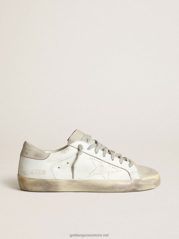 mehed super-staar tossud perforeeritud tähe ja jäähalli nubukivärvi kontsagaGolden Goose B6B0T512