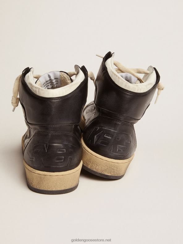 mehed sky-star tossud mustast nappa-nahast valge nappa-nahast tähegaGolden Goose B6B0T550