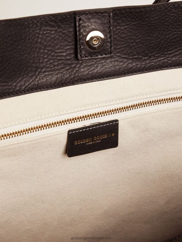 naised must pasadena kott kuldse logoga eesGolden Goose B6B0T474