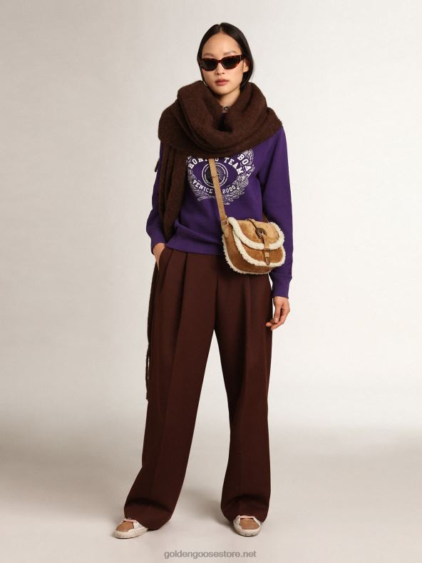 naised väike seemisnahast rodeokott, millel on lõikedetailidGolden Goose B6B0T458