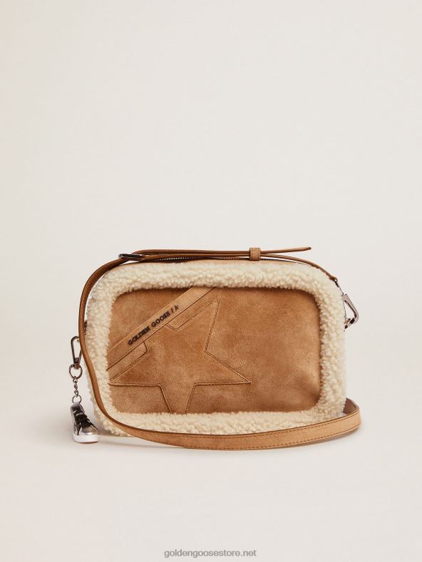 naised seemisnahast tähtkott, ääristatud äärisegaGolden Goose B6B0T477