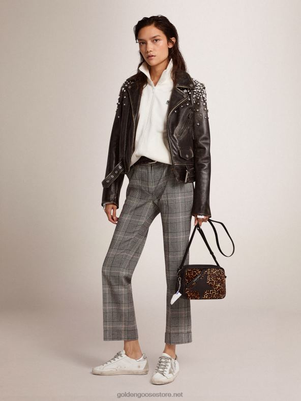 naised staarkott leopardimustrilisest poni nahastGolden Goose B6B0T453