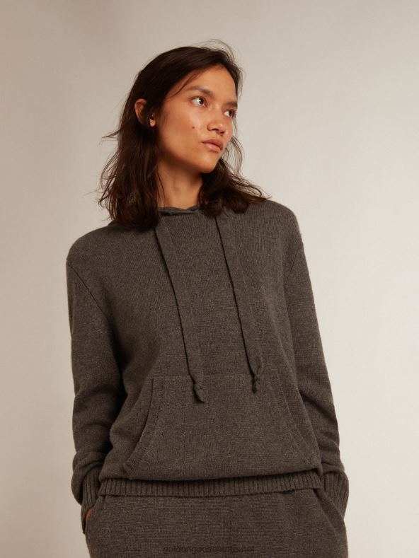 naised hall kašmiirist kapuutsiga dressipluusGolden Goose B6B0T988