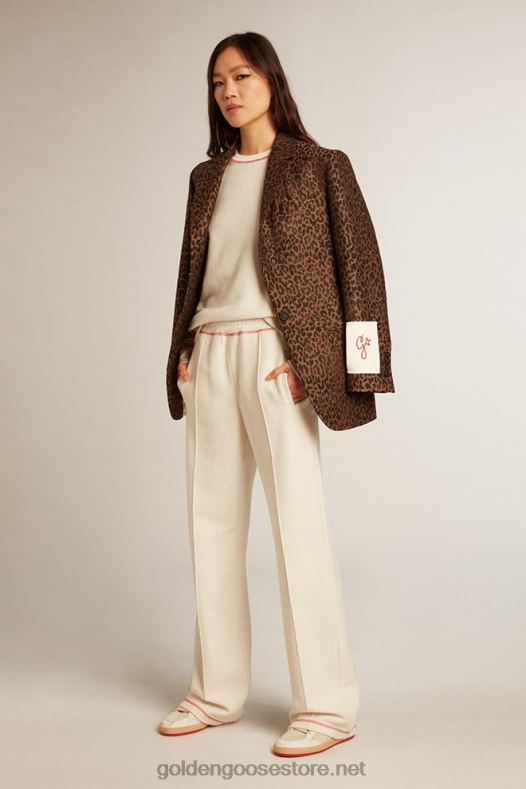 naised pärand valge cny logoga dressipluusGolden Goose B6B0T981