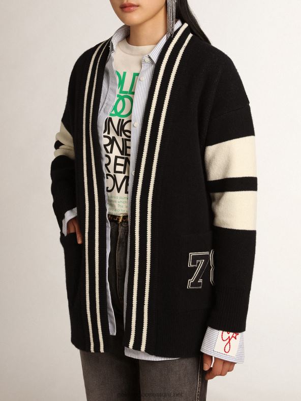 naised sinine travel kollektsiooni kardigan vööga vöökohalGolden Goose B6B0T985