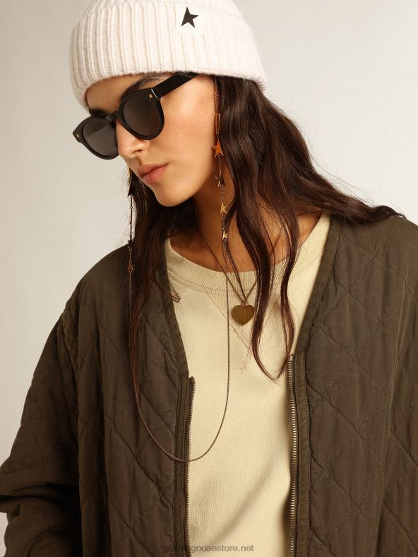 naised oliiviroheline tepitud jakkGolden Goose B6B0T971