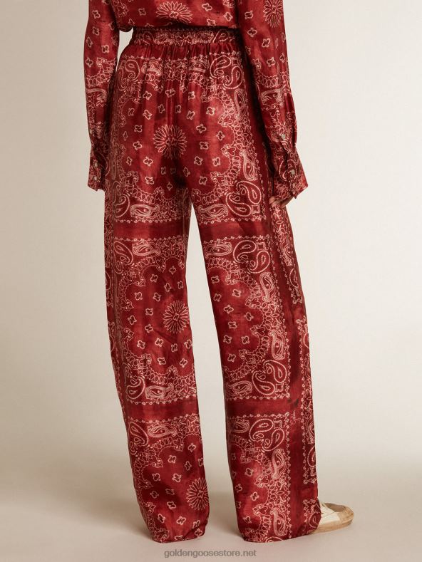 naised Paisley-kirjaga Burgundia sörkijadGolden Goose B6B0T1035