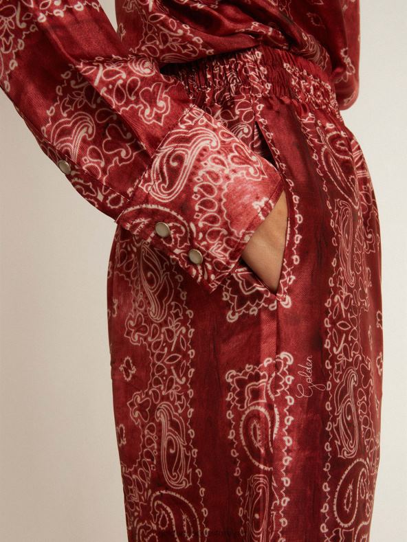 naised Paisley-kirjaga Burgundia sörkijadGolden Goose B6B0T1035