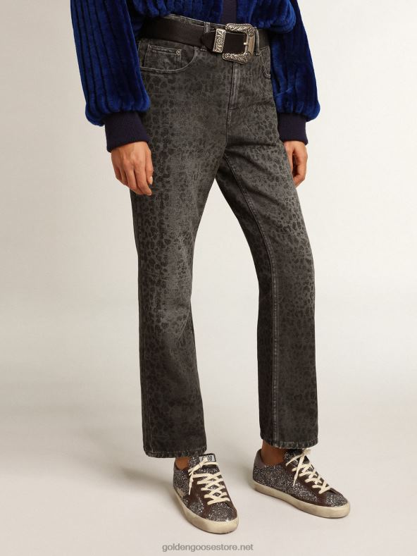 naised hallid leopardimustriga teksadGolden Goose B6B0T920