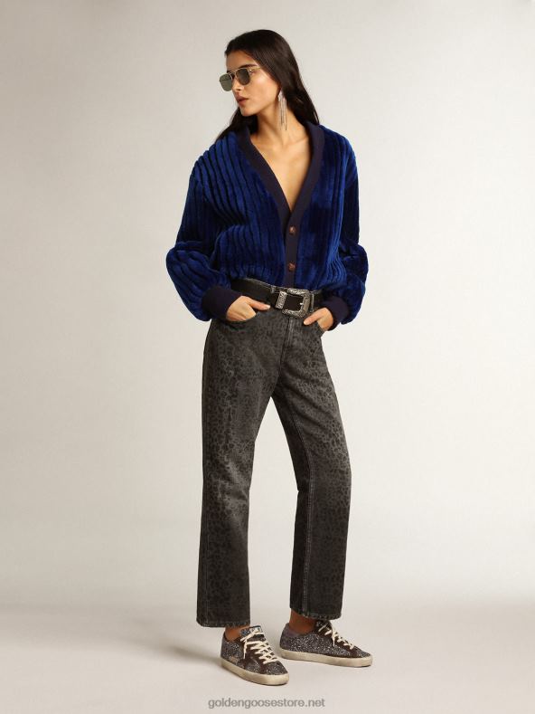 naised hallid leopardimustriga teksadGolden Goose B6B0T920