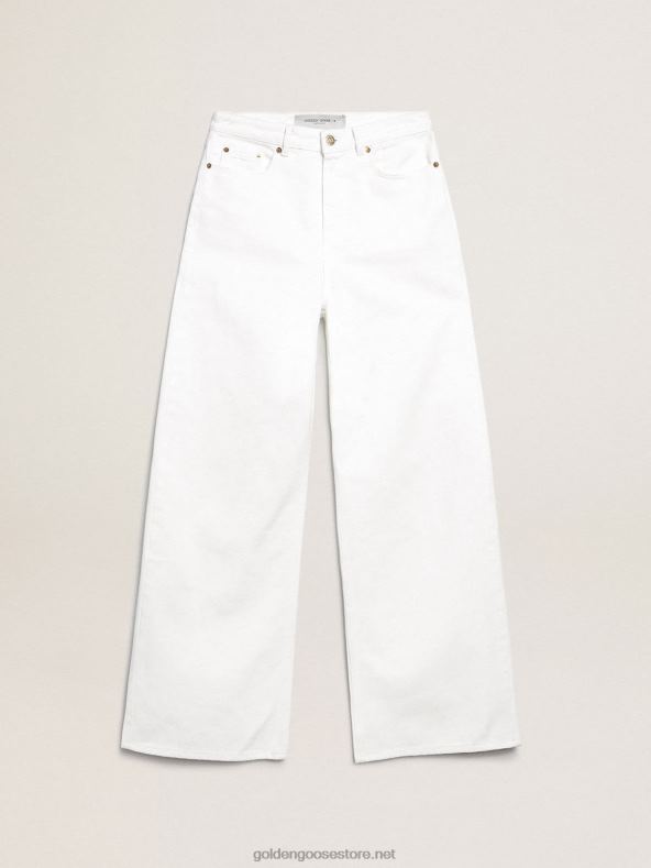 naised laia säärega teksad valgest teksastGolden Goose B6B0T1042