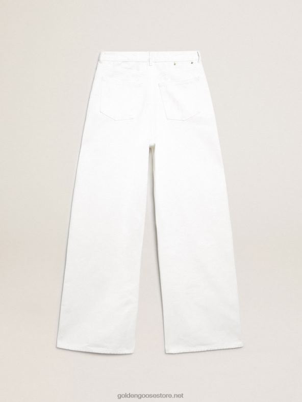 naised laia säärega teksad valgest teksastGolden Goose B6B0T1042