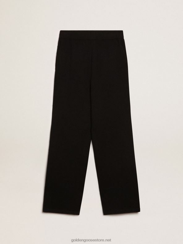 naised mustad kašmiirist jooksupüksidGolden Goose B6B0T929