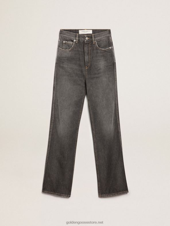 naised travel collection kivipestud efektiga mustad frida teksadGolden Goose B6B0T939