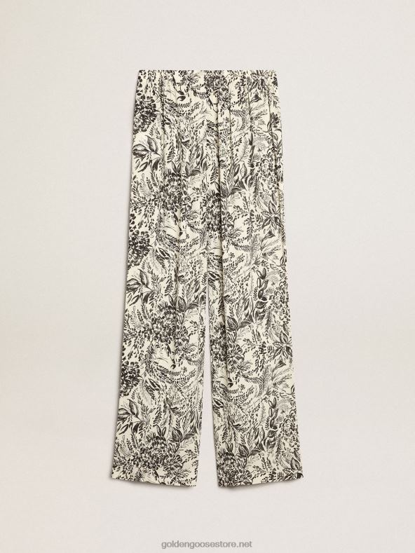 naised valged sörkijad musta toile de jouy trükigaGolden Goose B6B0T1053