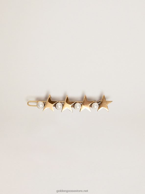 naised Heritage jewelmates kollektsiooni vanakulla värvi pitslukk dekoratiivsete helmestegaGolden Goose B6B0T404