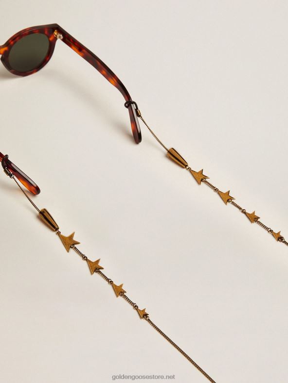 naised star jewelmates kollektsiooni prillekett vana kulla värviGolden Goose B6B0T326