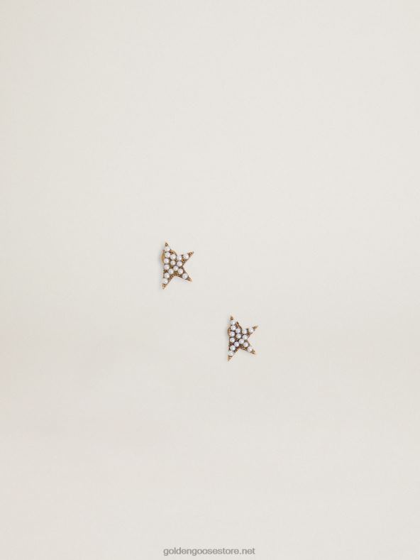naised star jewelmates kollektsiooni vanakuldsed kõrvarõngad dekoratiivsete helmestegaGolden Goose B6B0T344