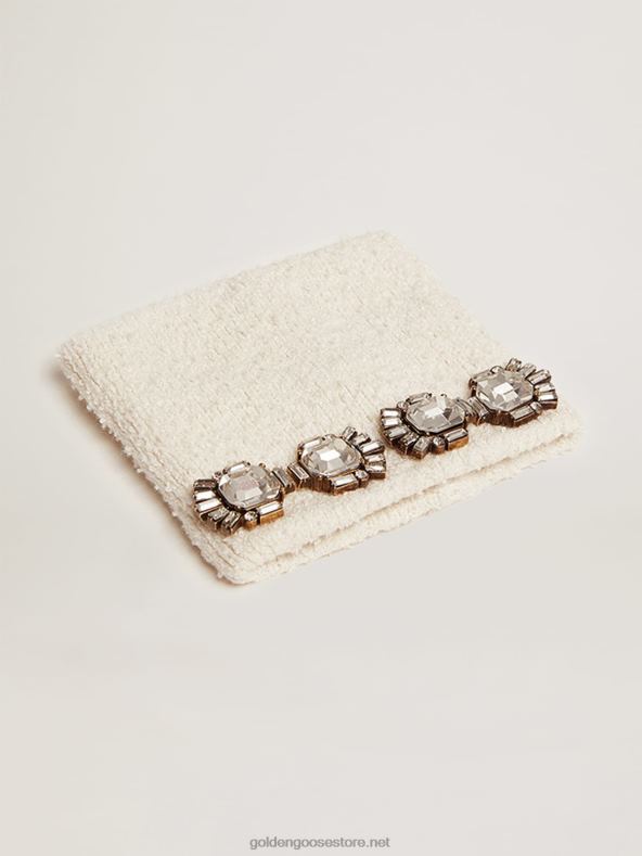 naised valge deco jewelmates kollektsiooni manseti käevõru baguette-kujuliste kristallidegaGolden Goose B6B0T328