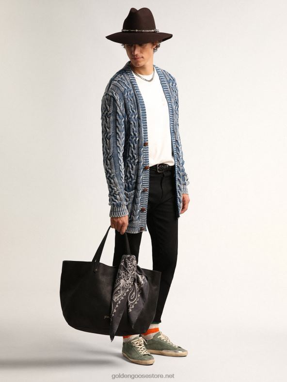 naised Paisley mustriga antratsiithalli kollektsiooni sallGolden Goose B6B0T391