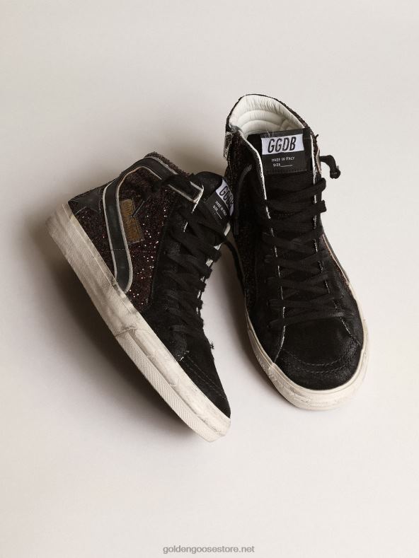 naised slaid pruunistes litrites musta nahast tähe ja välgugaGolden Goose B6B0T181