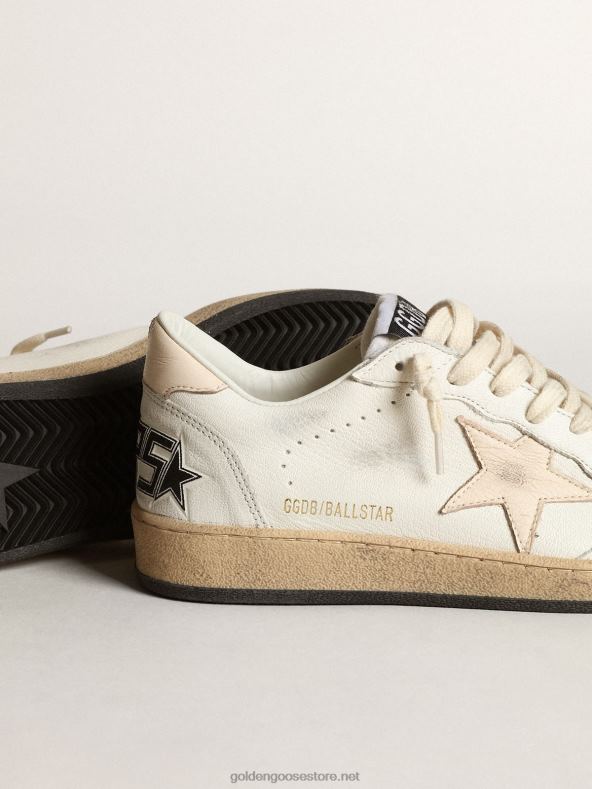 naised ball star ltd valges nappas lõheroosa nappatähegaGolden Goose B6B0T199