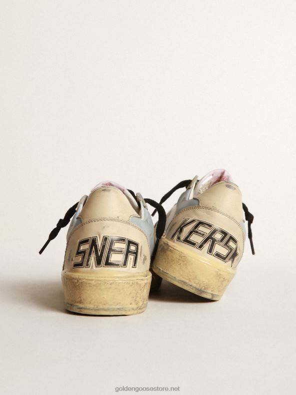 naised swarovski tähega suitsusest helesinisest nahast ball star labGolden Goose B6B0T202