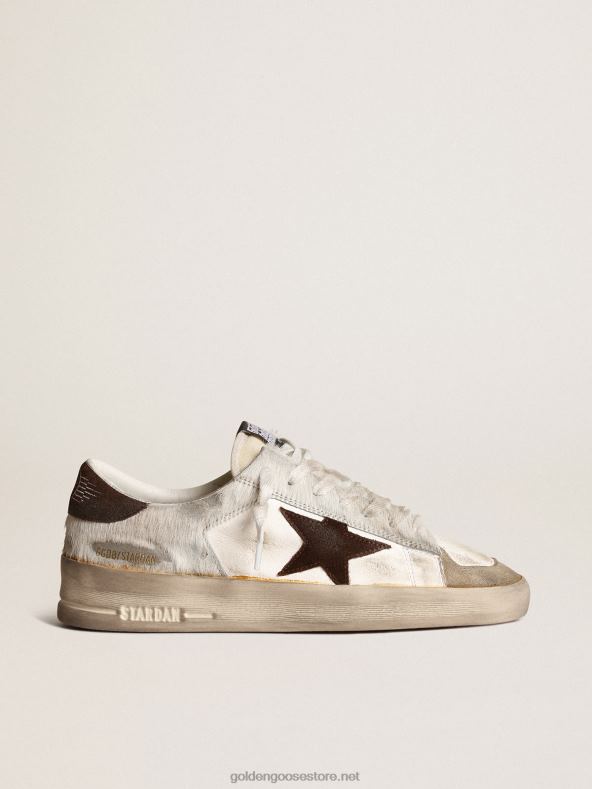 naised Stardan nappa ja poni nahas pruuni seemisnahast tähegaGolden Goose B6B0T159