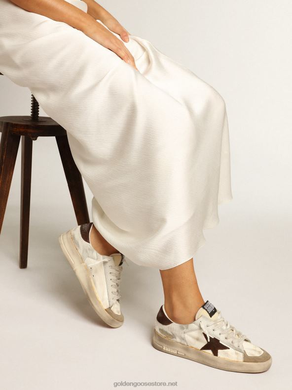 naised Stardan nappa ja poni nahas pruuni seemisnahast tähegaGolden Goose B6B0T159