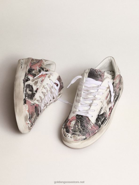 naised Stardani labor nahast ja kõikjale värvipritsmedGolden Goose B6B0T214