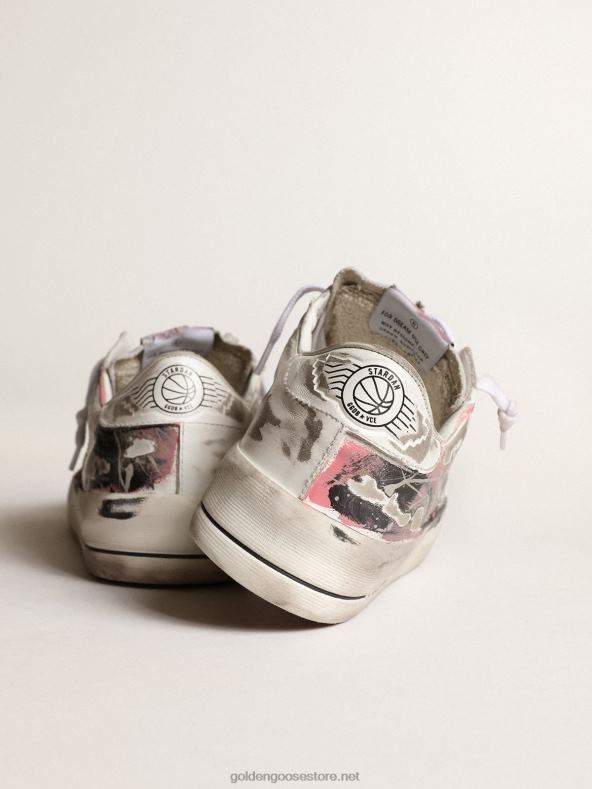 naised Stardani labor nahast ja kõikjale värvipritsmedGolden Goose B6B0T214